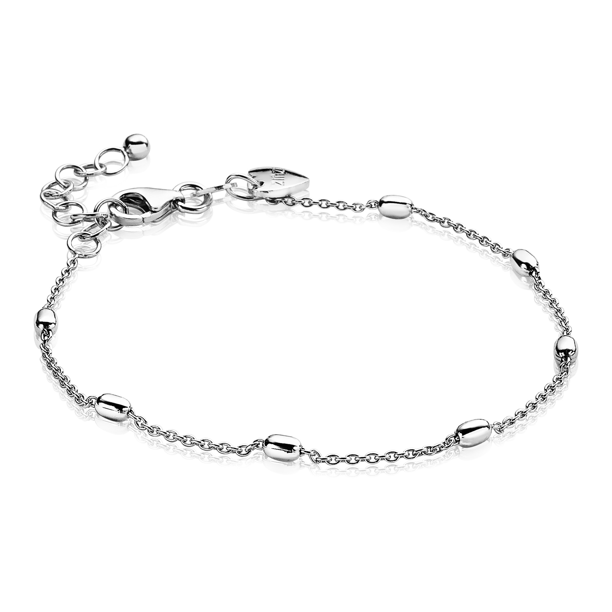 ZINZI Sterling Silver Fantasy Bracelet Oval 16,5-20cm ZIA1655