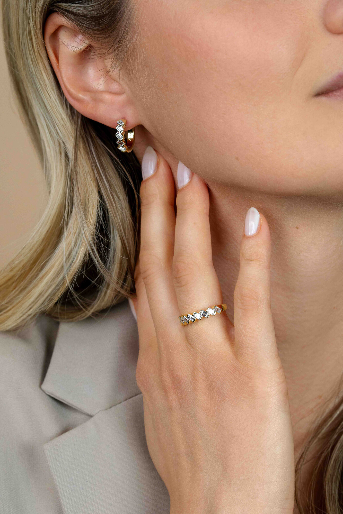 ZINZI zlv. gg.verg.rijring baquette's trapsgewijs mt.62