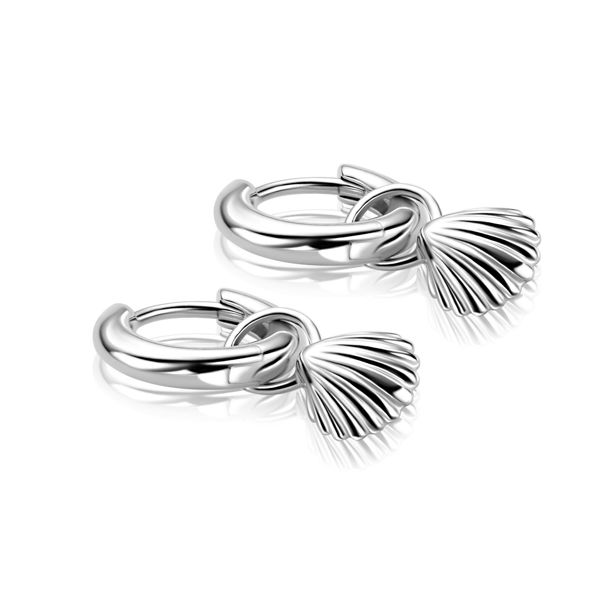 ZINZI zlv. oorbedels schelp