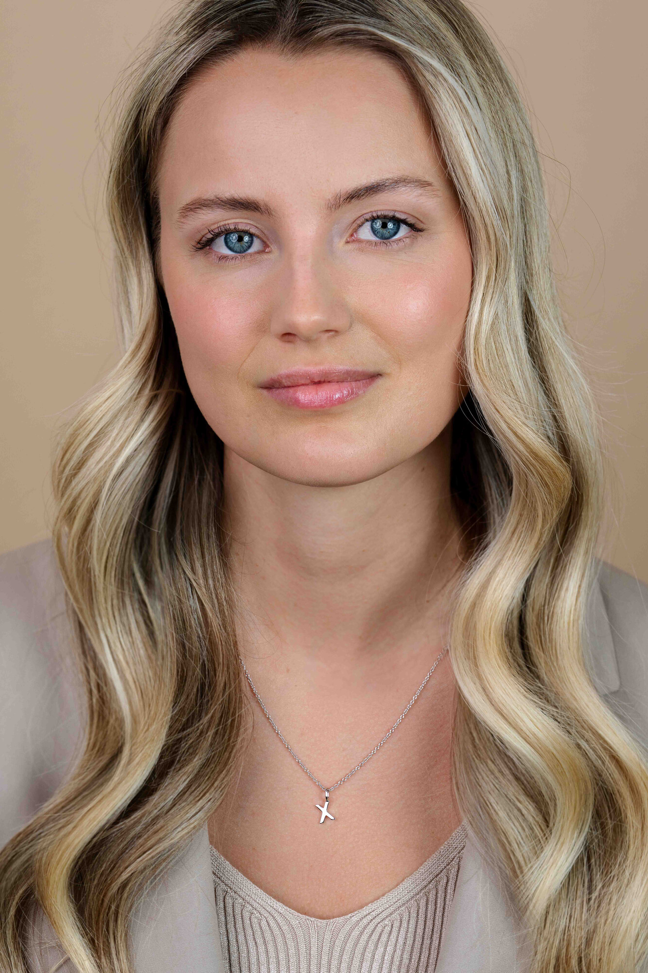 ZINZI Sterling Silver Letter Pendant X ZIH2140X