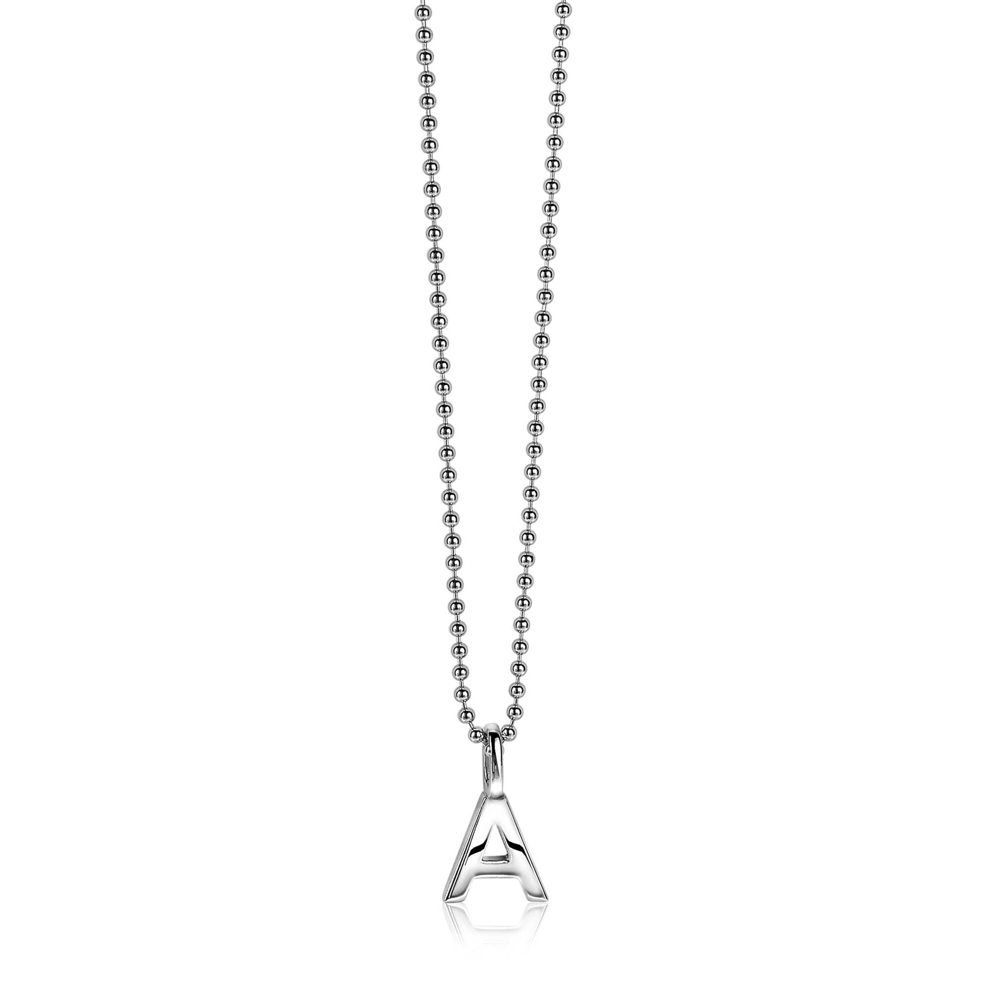ZINZI Sterling Silver Letter Pendant A ZIH2140A