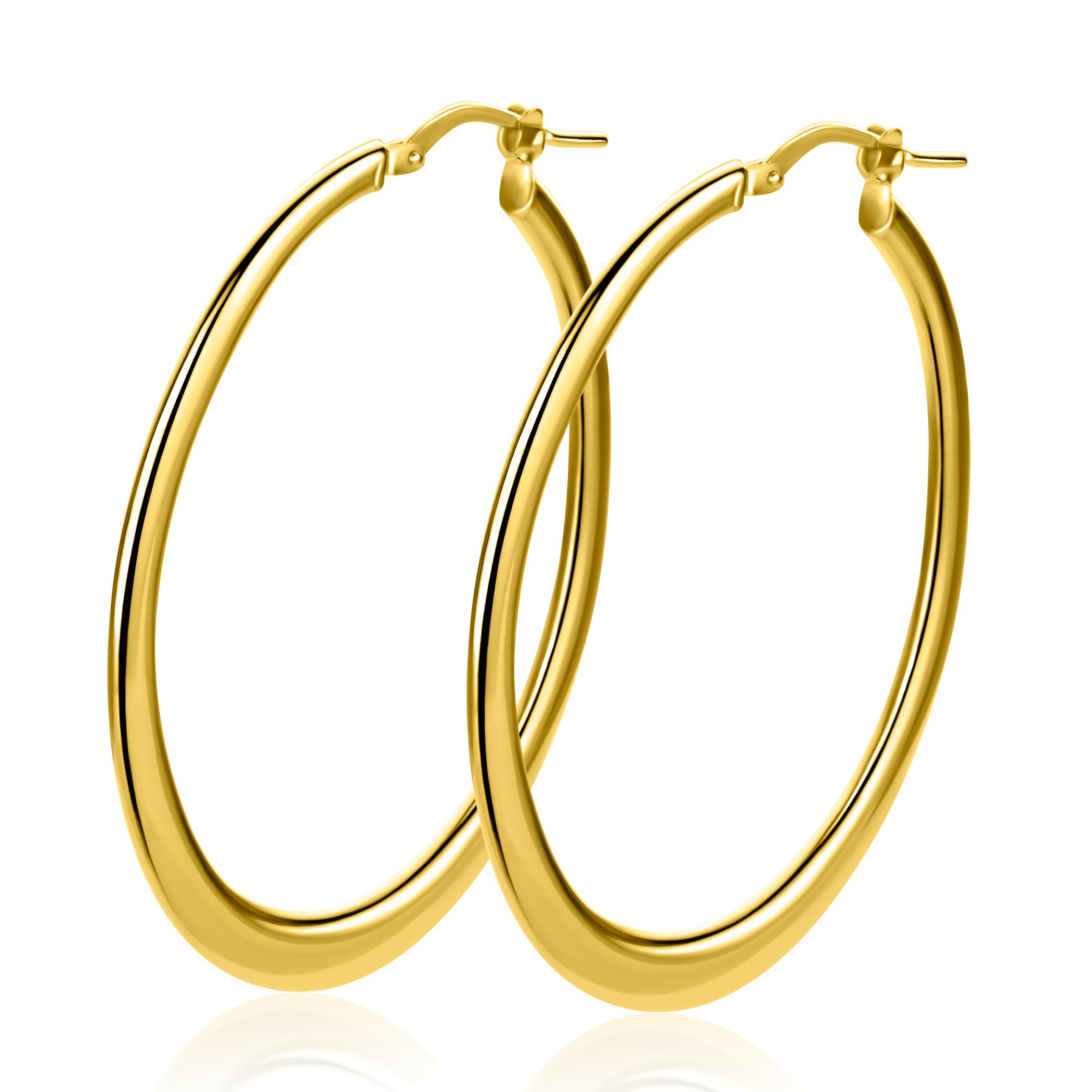 ZINZI * zlv. oorringen gg.verg.ovaal organisch 48x2