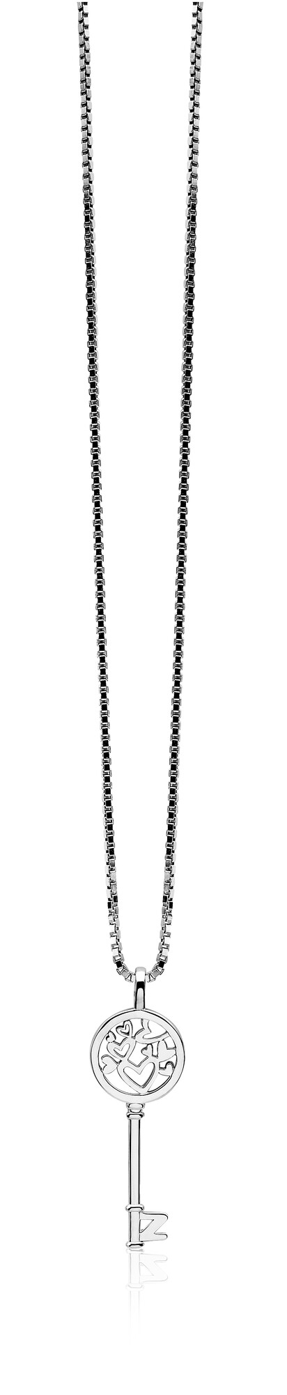 ZINZI Sterling Silver Pendant Key ZIH636