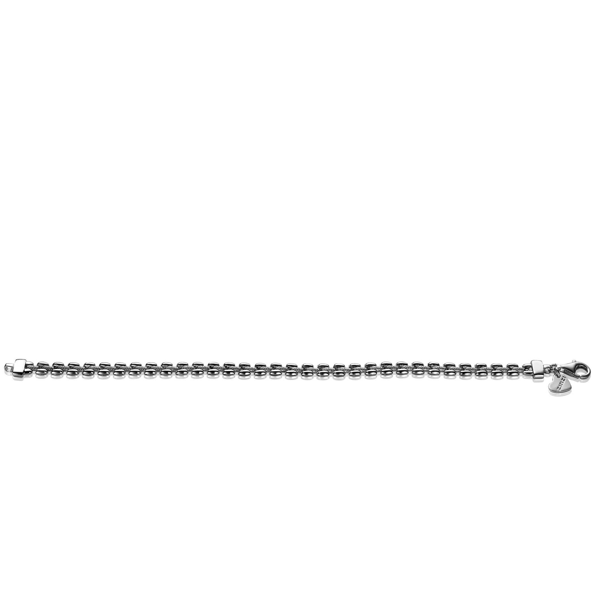 ZINZI Sterling Silver Luxurious Chain Bracelet Rolex-style width 5mm ZIA1997