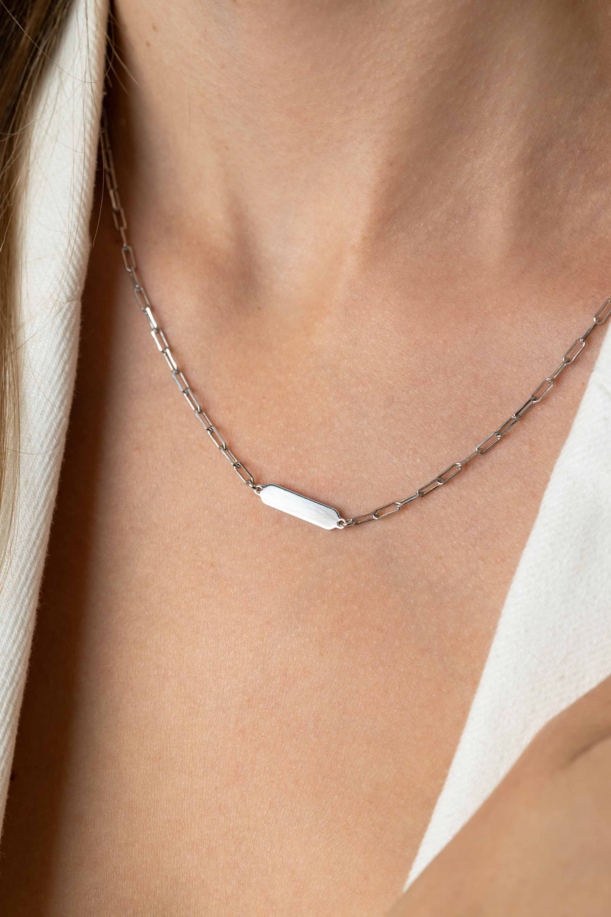 ZINZI Sterling Silver Chain Necklace with Beads and 3 Shiny Heart Charms 17-20cm ZIC2531