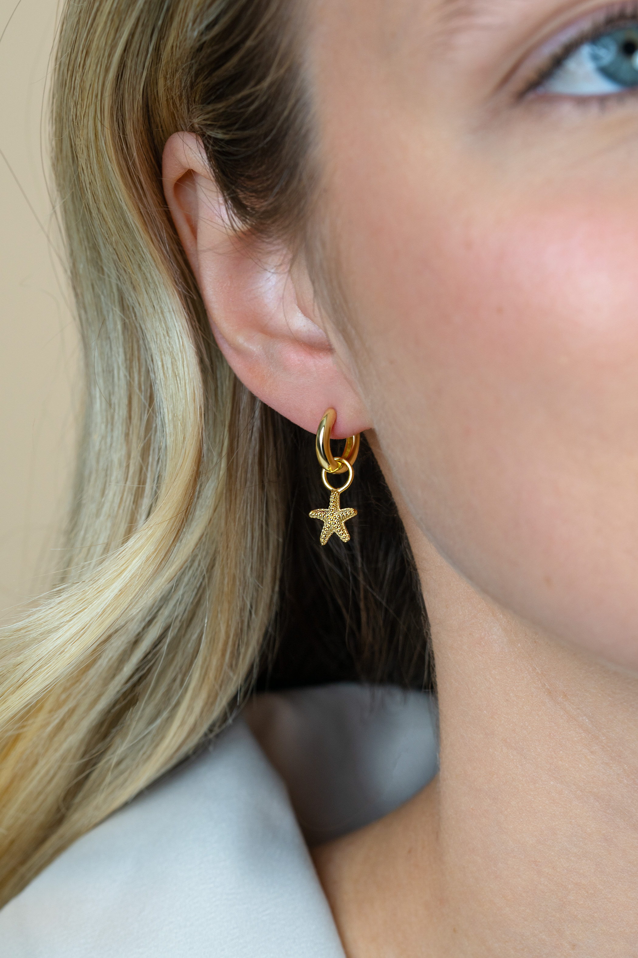 ZINZI zlv. oorbedels gg.verg. zeester