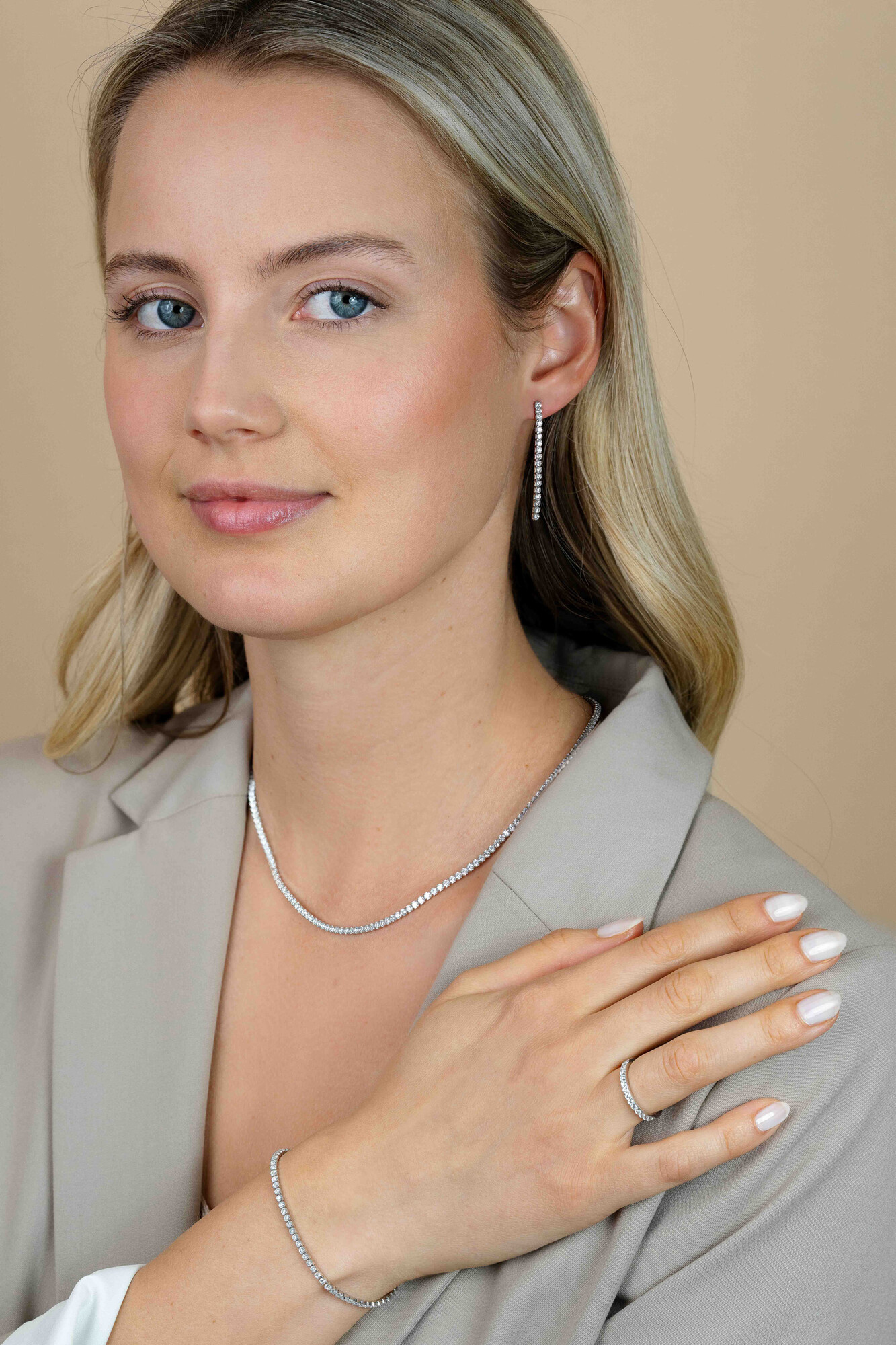 ZINZI zlv. aanschuif rijring zirconia's 2.2mm mt.58