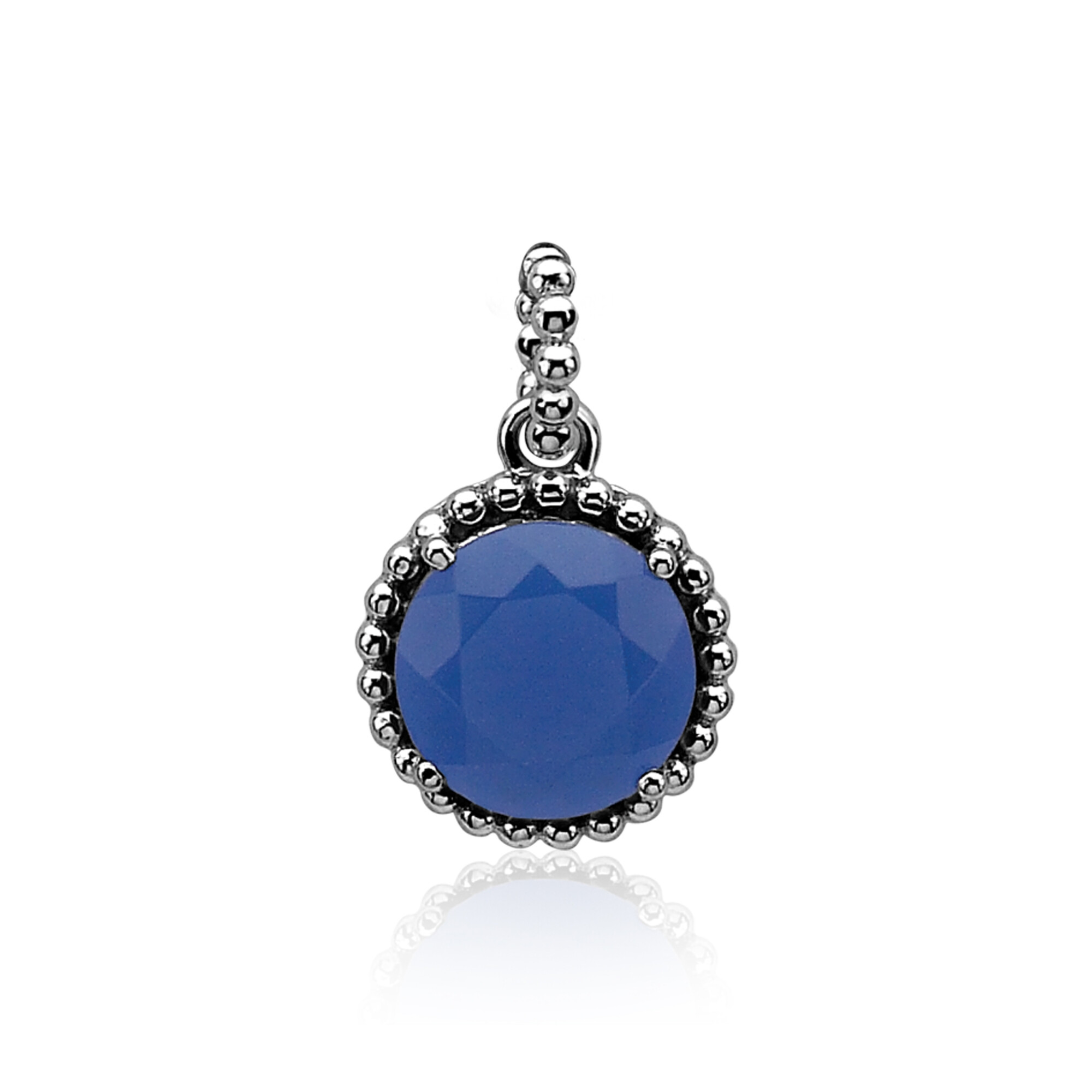 ZINZI Sterling Silver Pendant Blue ZIH842B