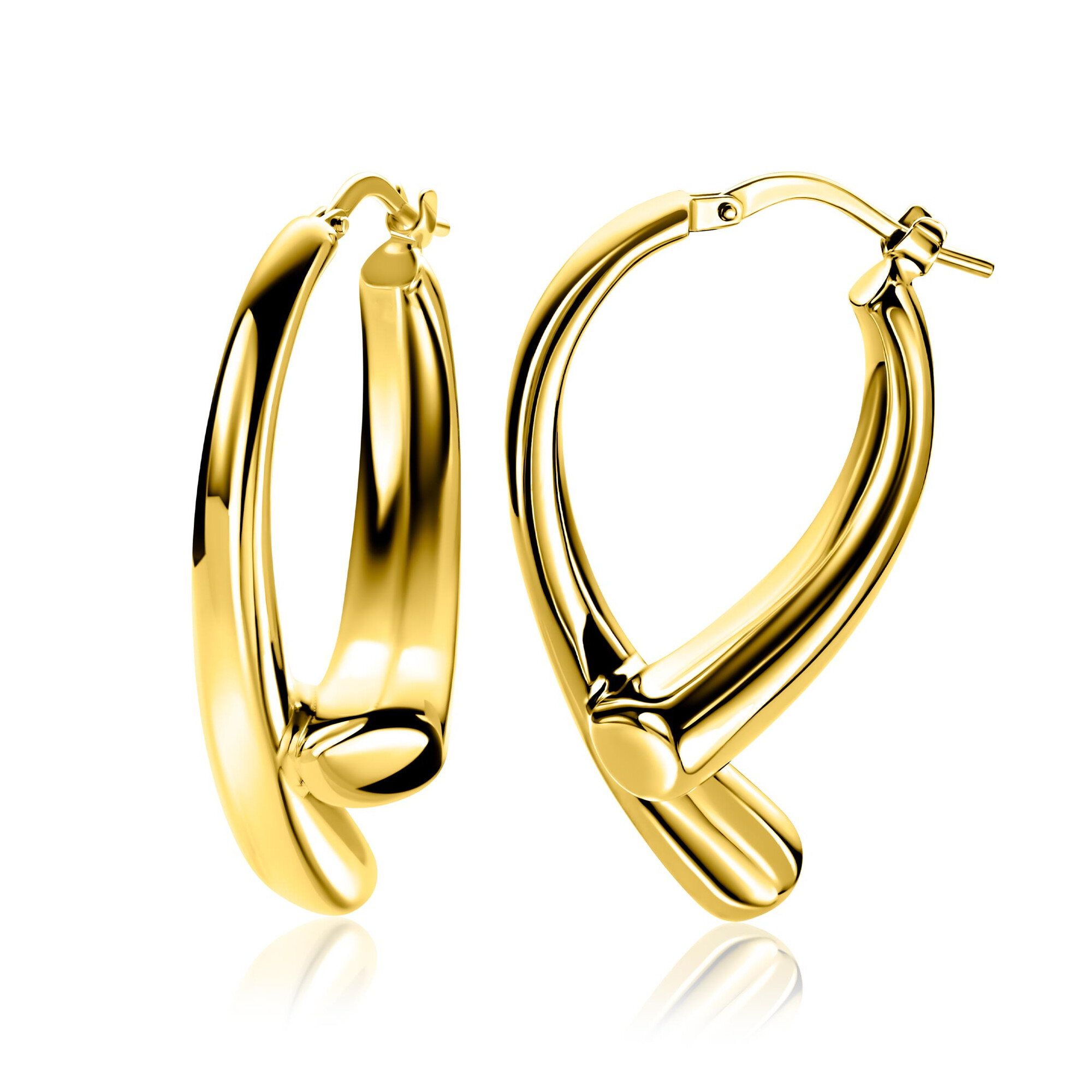 ZINZI zlv. oorsieraden gg.verg.sierlijke vorm