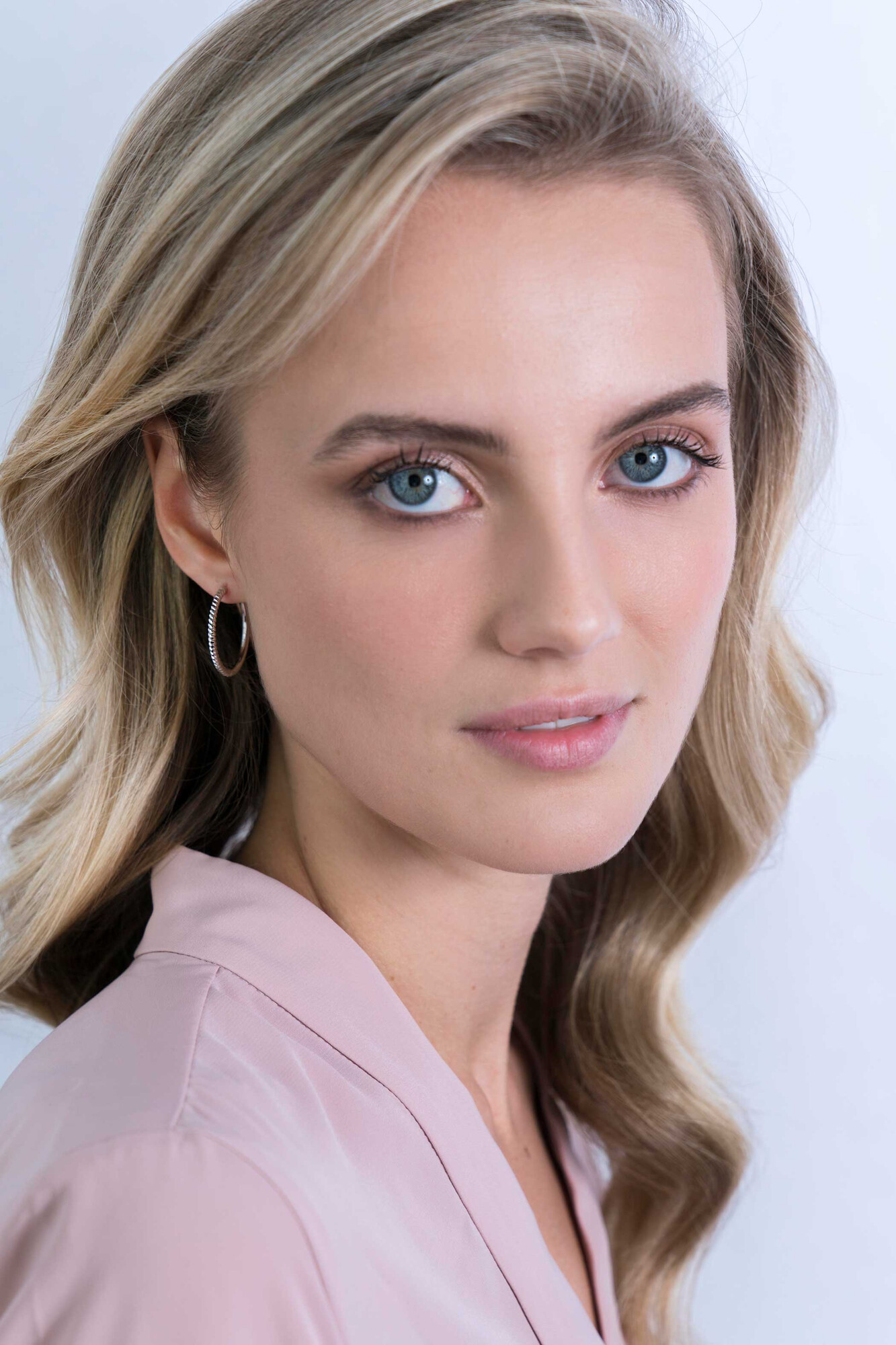 25mm ZINZI Sterling Silver Hoop Earrings Twist 25x2mm ZIO2129