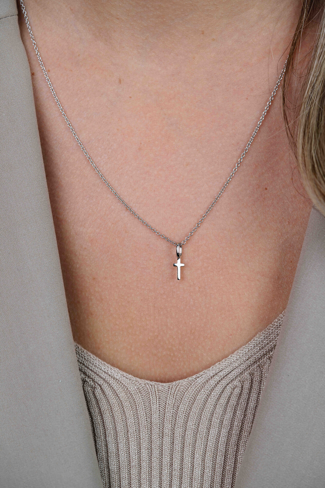 ZINZI Sterling Silver Pendant Cross ZIH2082