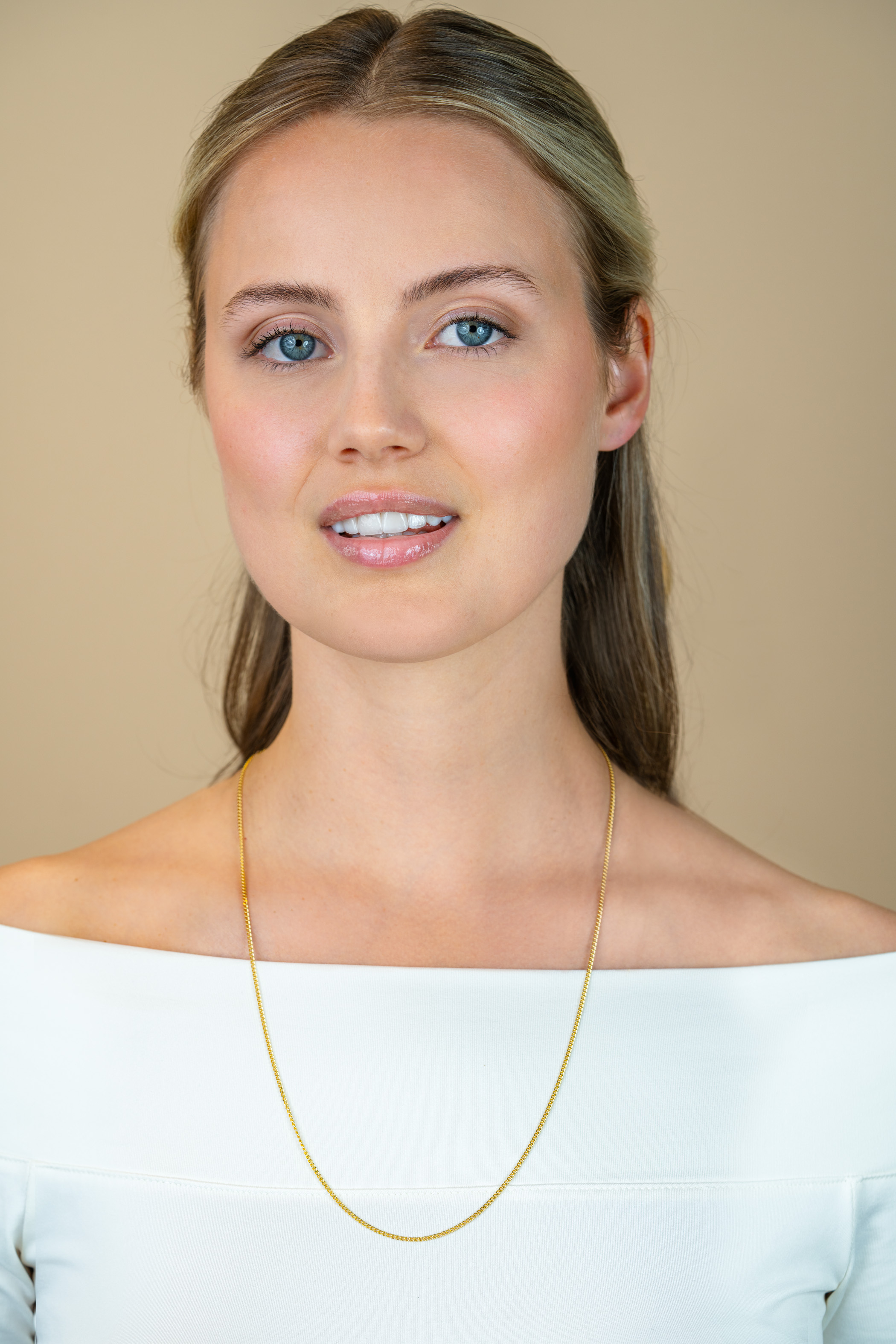 60cm ZINZI Gold Plated Sterling Silver Curb Chain Necklace ZILC-G60G