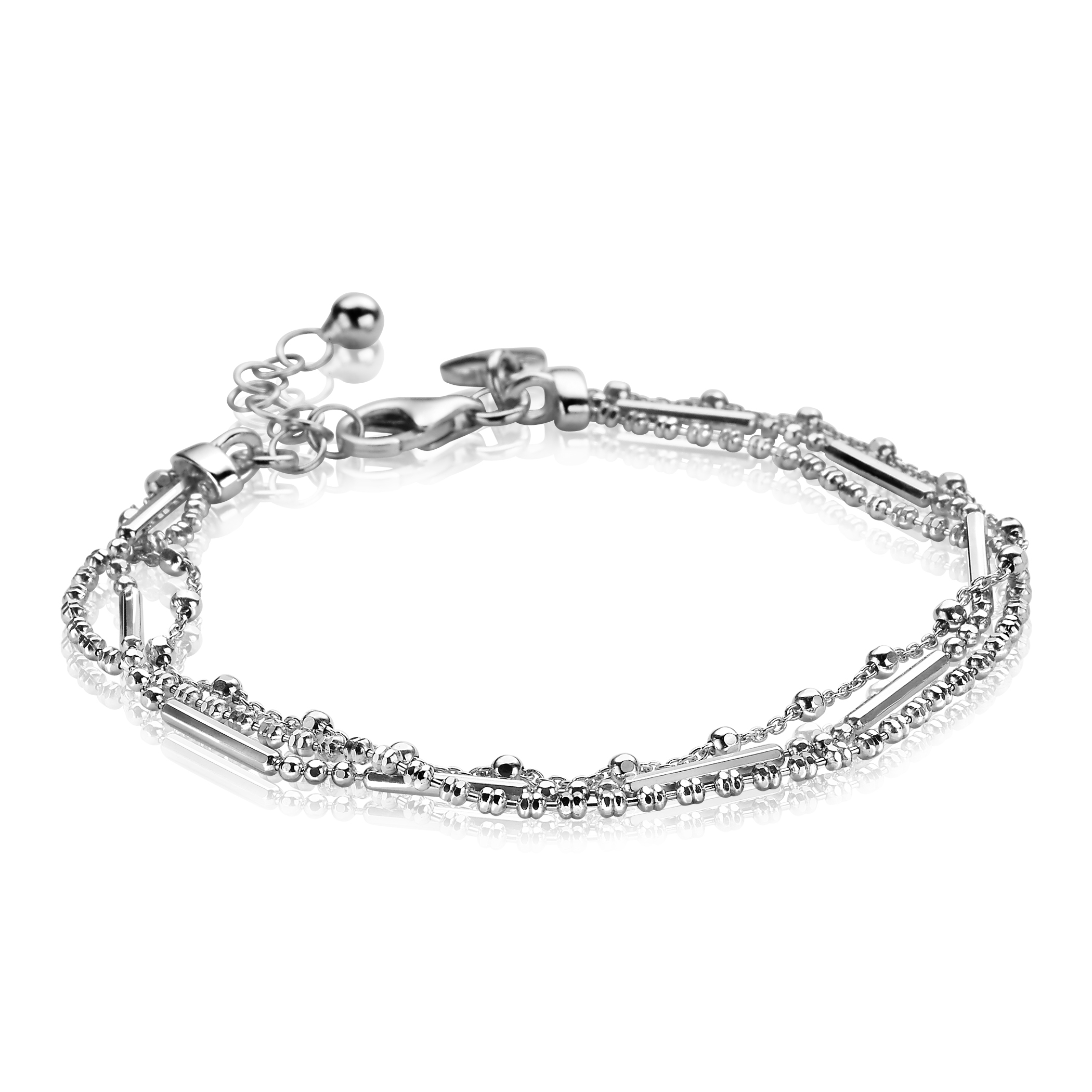 ZINZI Sterling Silver Multi-look Bracelet ZIA1462