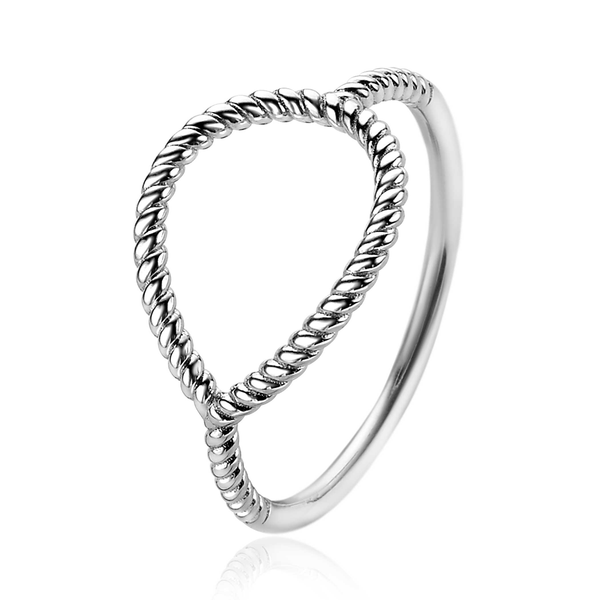 ZINZI Sterling Silver Ring Drop ZIR2046
