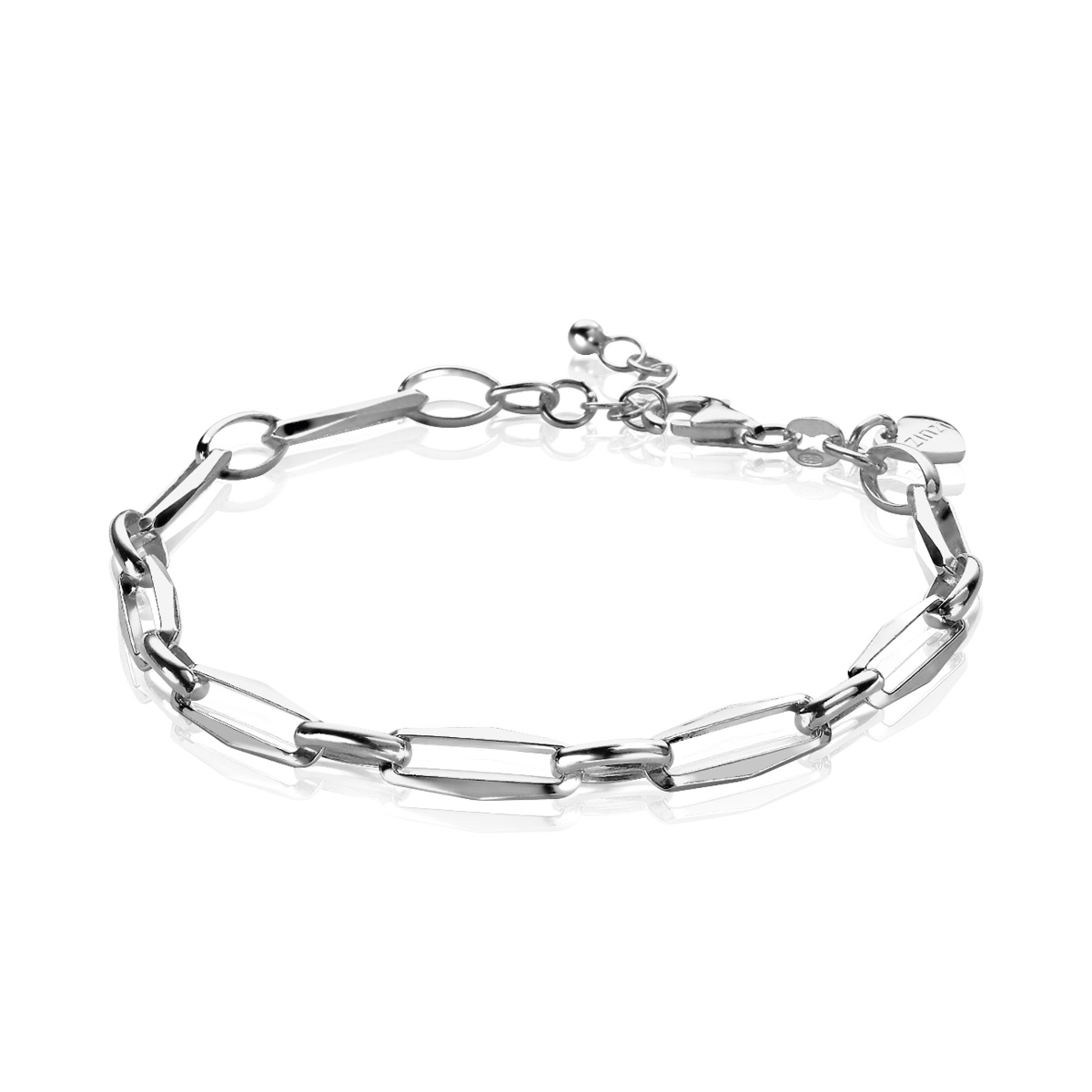 ZINZI CHARMS Sterling Silver Chains Bracelet CH-A10