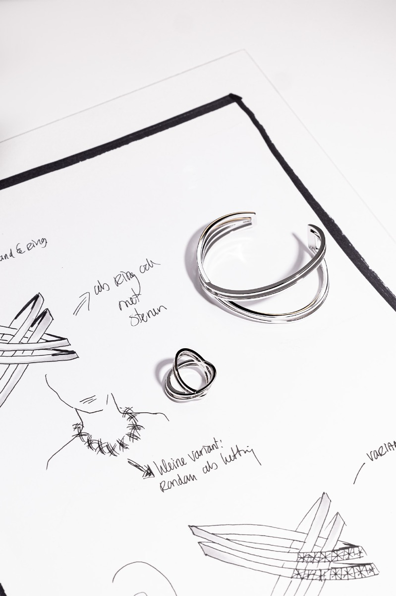 ZINZI Sterling Silver Ring by Dutch Designer Mart Visser MVR12