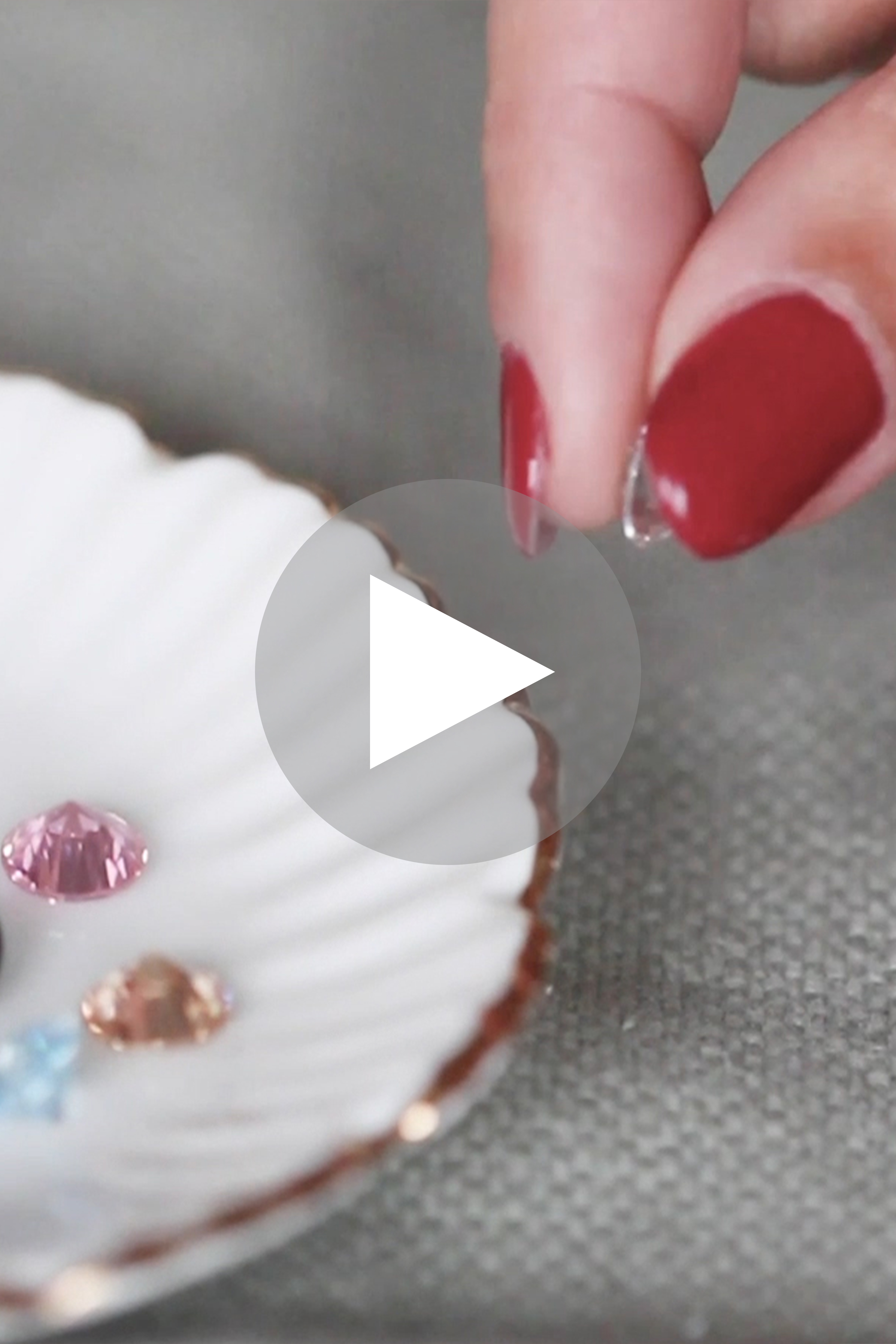 ZINZI Gold Plated Sterling Silver Exchangeable Ring Round ZIR2