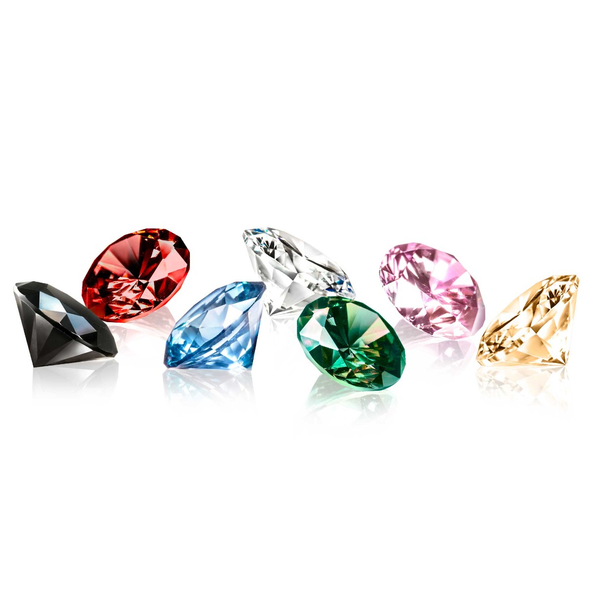 ZINZI Sterling Silver Exchangeable Ring Round White ZIR4