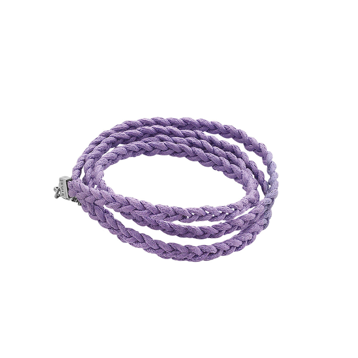 ZINZI Braided Bracelet Purple ZBF11P
