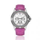 ZINZI Watch White Dial Fuchsia Strap UNO9