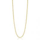ZINZI 14K Gold Rolo Chain Necklace 2,2mm width 43-45cm ZGC441