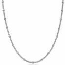 ZINZI Sterling Silver Curb Chain Necklace 45cm ZIC2157