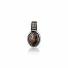 ZINZI Sterling Silver Pendant Brown ZIH1045C