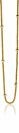 ZINZI Gold Plated Sterling Silver Fantasy Necklace 42-45cm ZIC1128G