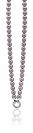 ZINZI Necklace with Light Purple Pearls 43cm ZIC401P-S