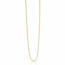60cm ZINZI Gold Plated Sterling Silver Beads Necklace ZILC-B60G
