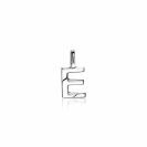 ZINZI Sterling Silver Letter Pendant E ZIH2140E