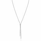 ZINZI zlv. Y-collier popcorn en schakels 43-46cm
