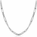 ZINZI Sterling Silver Necklace Trendy Chain 45cm ZIC1991