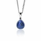 20mm ZINZI Sterling Silver Pendant Blue Drop ZIH1934B