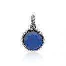 ZINZI Sterling Silver Pendant Blue ZIH842B