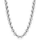 ZINZI Sterling Silver Round Chain Necklace 45cm ZIC1702