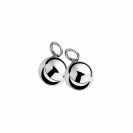 10mm ZINZI Sterling Silver Earrings Pendants Bead ZICH716 (excl. hoop earrings)
