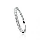 ZINZI Sterling Silver Ring White ZIR827