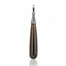 ZINZI Sterling Silver Drop Pendant Brown ZIH928BR