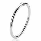 ZINZI zlv. bangle armband rond glad 5mm