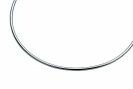 ZINZI Sterling Silver Omega Necklace width 3mm 48cm ZIOM3-48