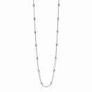 ZINZI Sterling Silver Fantasy Necklace Oval 42-45cm ZIC1655