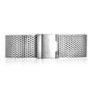 ZINZI Stainless Steel Mesh Strap Silver Colored 18mm RETBAND1