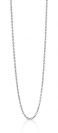 42cm ZINZI Sterling Silver Anchor Necklace ZILC-A42