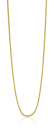 ZINZI zlv. palmier collier 45 cm geel verguld