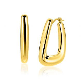 ZINZI * zlv. oorringen gg.verg.afl.rechthoek 33x6mm