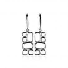 ZINZI Sterling Silver Earrings by Dutch Designer Mart Visser MVO3