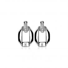 ZINZI Sterling Silver Earrings by Dutch Designer Mart Visser MVO2