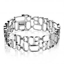 ZINZI Sterling Silver Bracelet by Dutch Designer Mart Visser MVA3