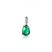 ZINZI Sterling Silver Pendant Drop Green ZIH2070GR